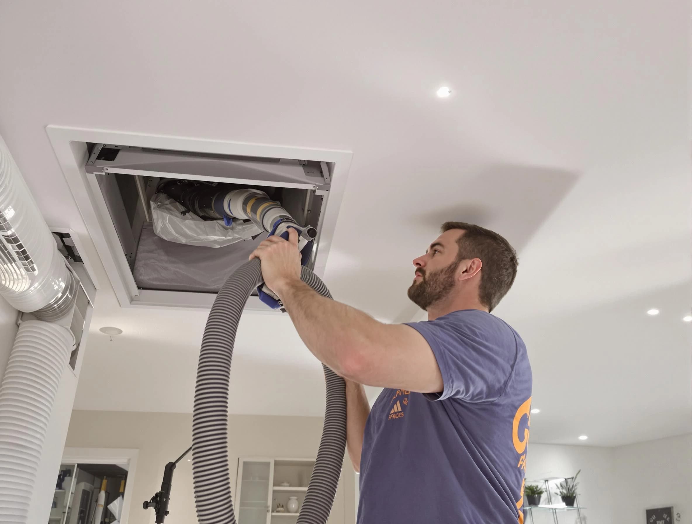 Precision indoor duct cleaning by Salem Air Duct Cleaning in Salem