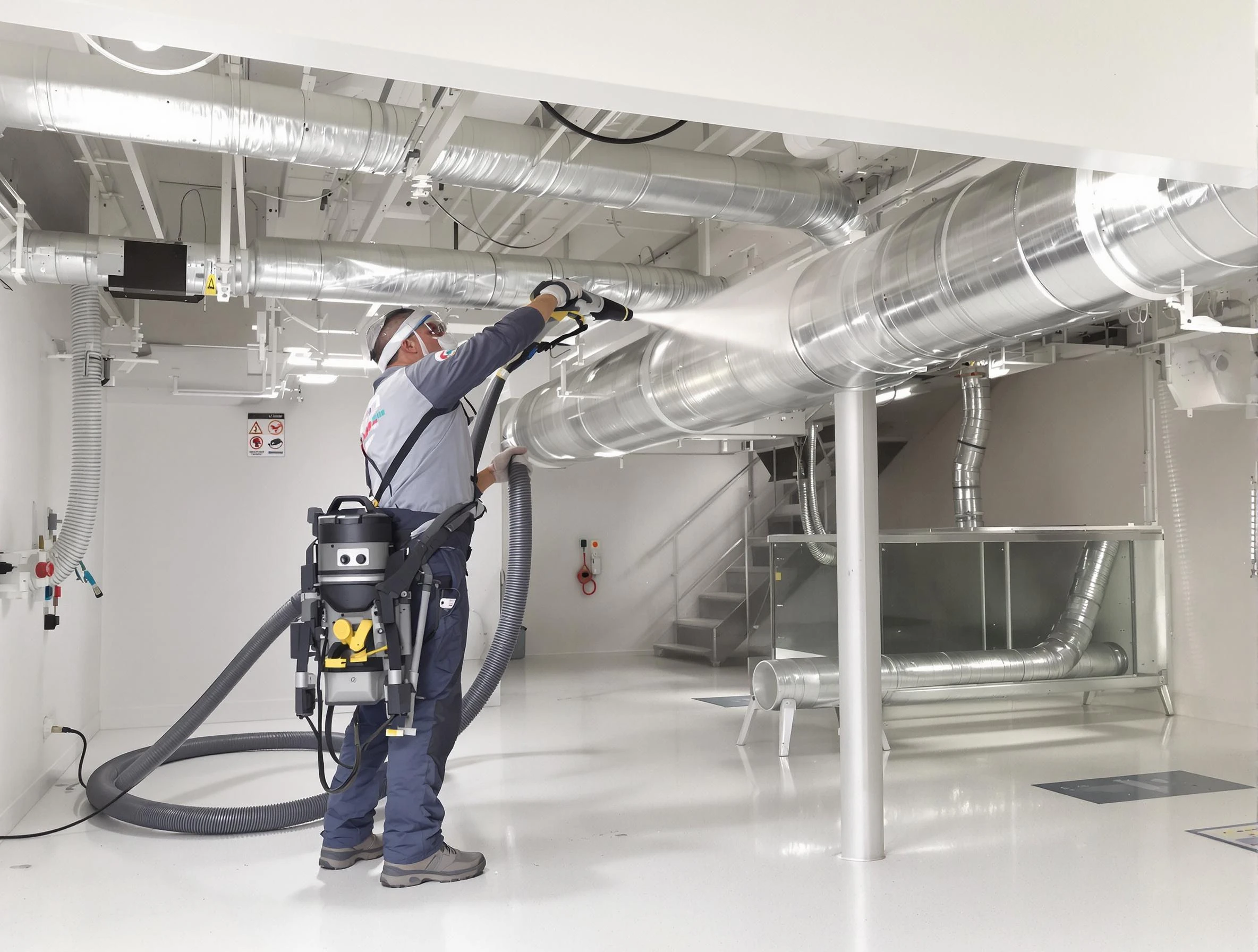 Professional central duct cleaning by Salem Air Duct Cleaning in Salem