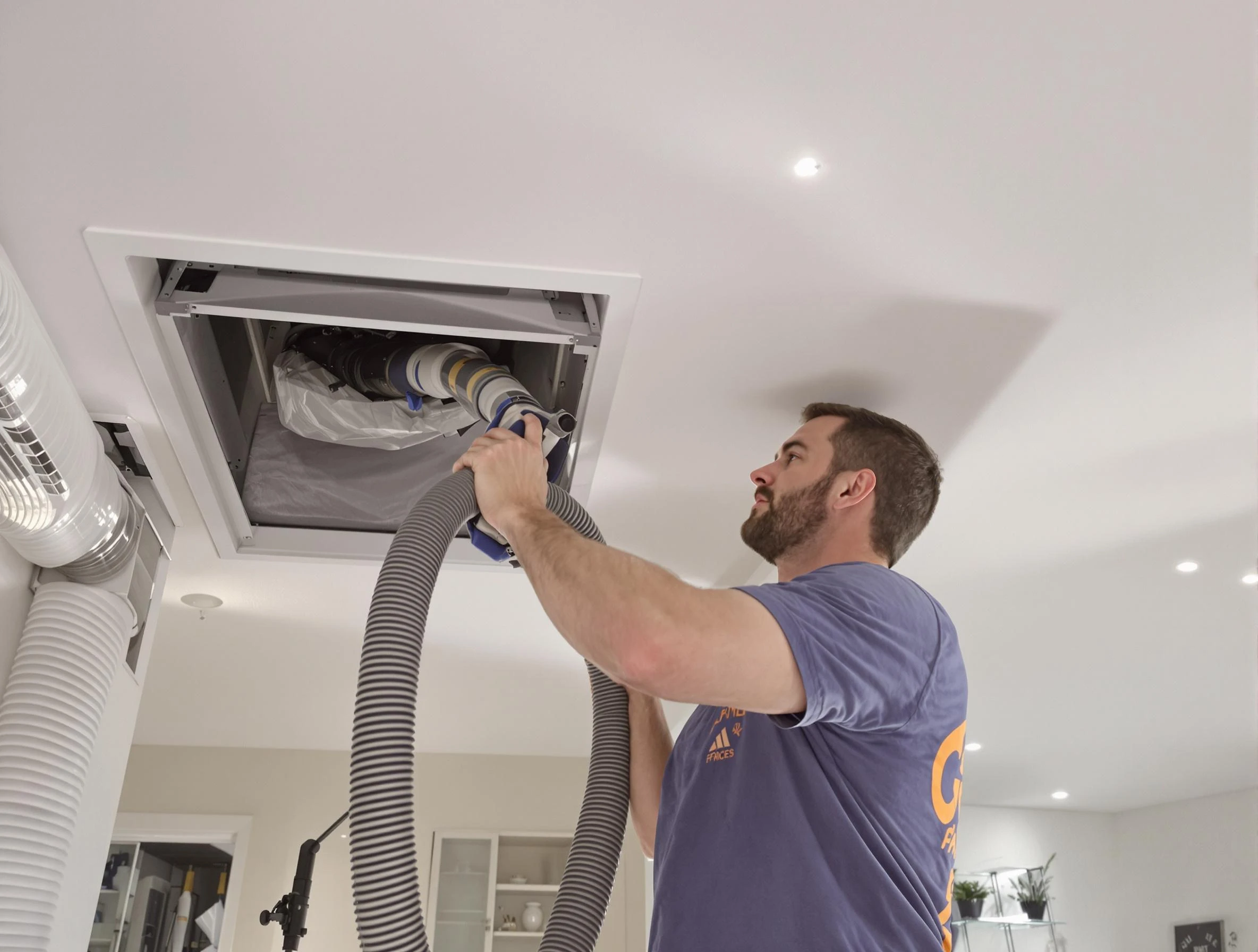 Precision indoor duct cleaning by Salem Air Duct Cleaning in Salem